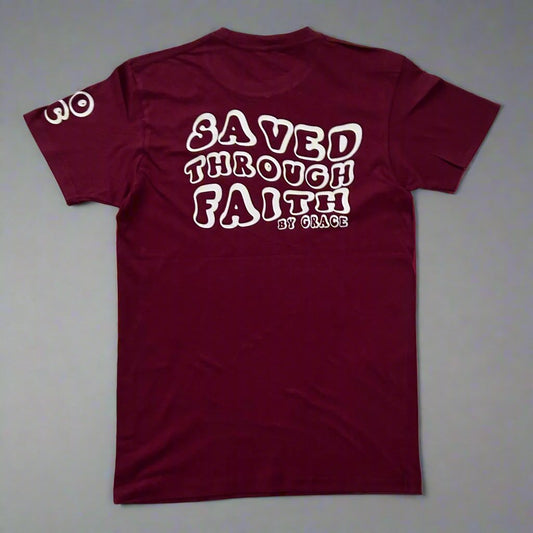 Saved through faith shirt